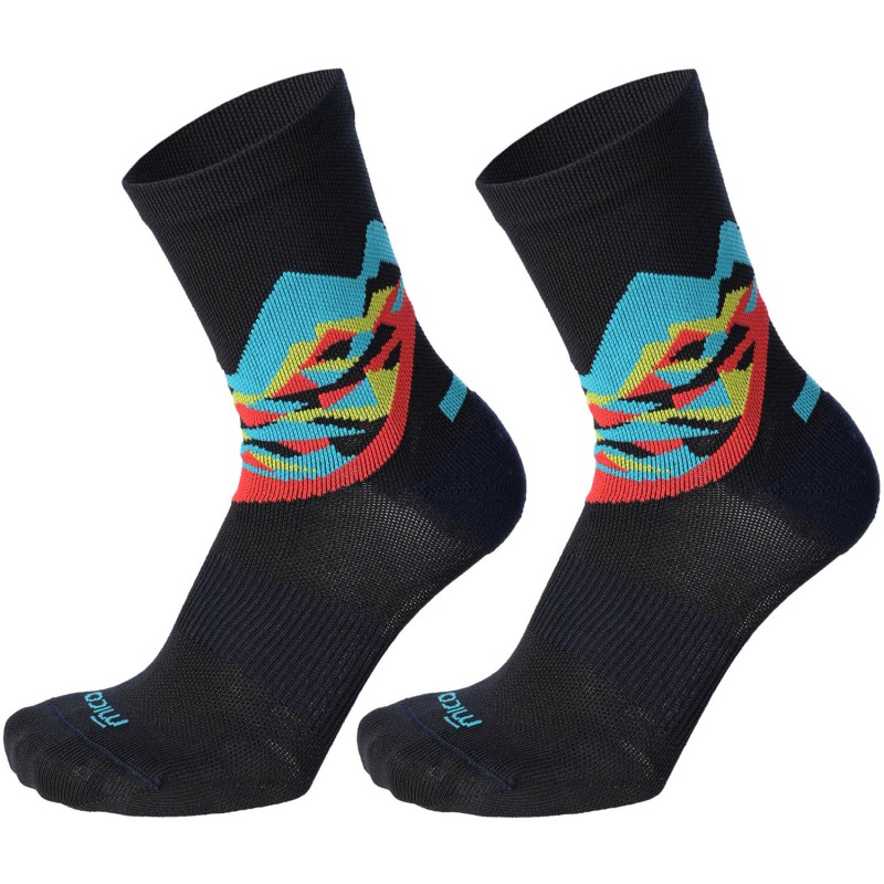 MICO 2570 Light weight Extra Dry - Παιδικές Κάλτσες Πεζοπορίας Outdoor - Black