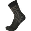 MICO 3019 Light weight Warm Control Merino - Outdoor crew socks - Black Grey