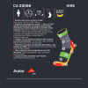 MICO 3066 Light weight Extra Dry - Women's Hike crew socks - Fucsia