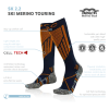 P.A.C. SK 2.2 Merino Touring - Kάλτσες Ski/Snowboard - Black/Grey