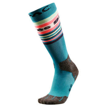 P.A.C. SK 5.2 Allrounder (2-Pack) - Ski/Snowboard Socks - Petrol/Mint
