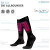 P.A.C. SK 5.2 Allrounder (2-Pack) - Kάλτσες Ski/Snowboard - Petrol/Mint