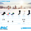 P.A.C. SP 3.2 Sport Recycled Stripes 2xPack - Sports Socks - White/Neon Stripes