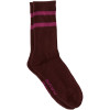 ROXY 2 Pack Flowy Stripe - Crew Socks for Women - Vivid Viola