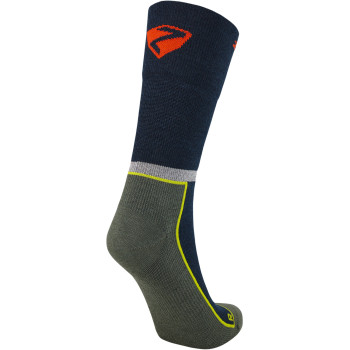 Ziener Solan Man - Men's Active socks - Green Mud