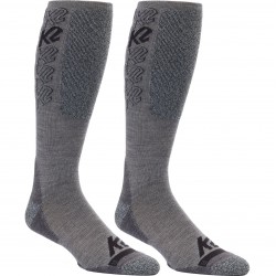 K2 Chain Logo Sock - Kάλτσες  Ski/Snowboard - Grey