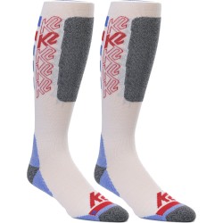 K2 Chain Logo Sock - Kάλτσες  Ski/Snowboard - Red/White/Blue