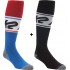 K2 Midweight Performance Sock (2 Pack) - Kάλτσες  Ski/Snowboard - Red White/Black White