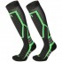 MICO 2600 Medium weight Warm control - Παιδικές κάλτσες Ski - Black Green