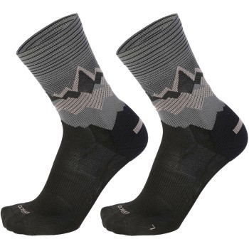 MICO 3065 Light weight Extra Dry - Κάλτσες Πεζοπορίας Outdoor - Black Grey MICO 3065 Light weight Extra Dry - Κάλτσες Πεζοπορίας Outdoor - Black Grey