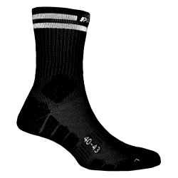 P.A.C. SP 3.2 Sport Recycled Stripes 2xPack - Sports Socks - Black