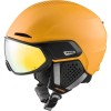 ALPINA Alto Hi-EPS + Visor Q-Lite - Ski/Snowboard Helmet - Burned Yellow Matt