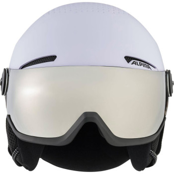 ALPINA Arber Hi-EPS + Visor Q-Lite - Ski/Snowboard Helmet - Lilac matt