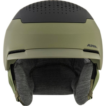 ALPINA Gems - Hybrid Lavalan® - Ski/Snowboard Helmet - Olive Black matt