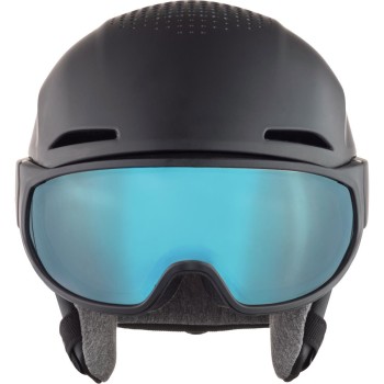 ALPINA ORO Mips® + Visor QV Quattroflex/Varioflex - Κράνος με μάσκα Ski/Snowboard - Black matt