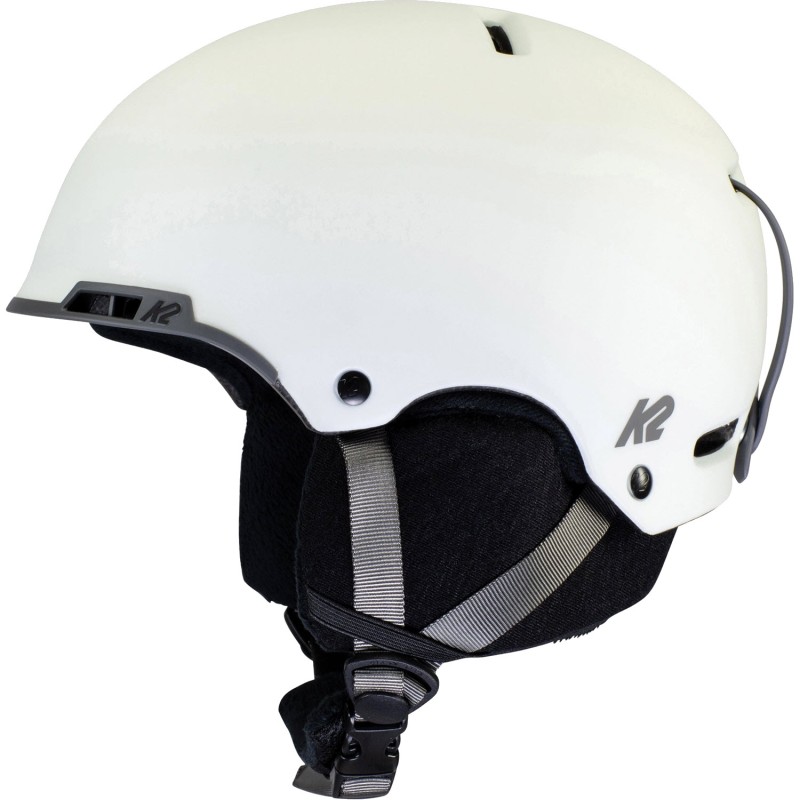 K2 MERIDIAN - Women's Ski/Snowboard Helmet - White Pearl