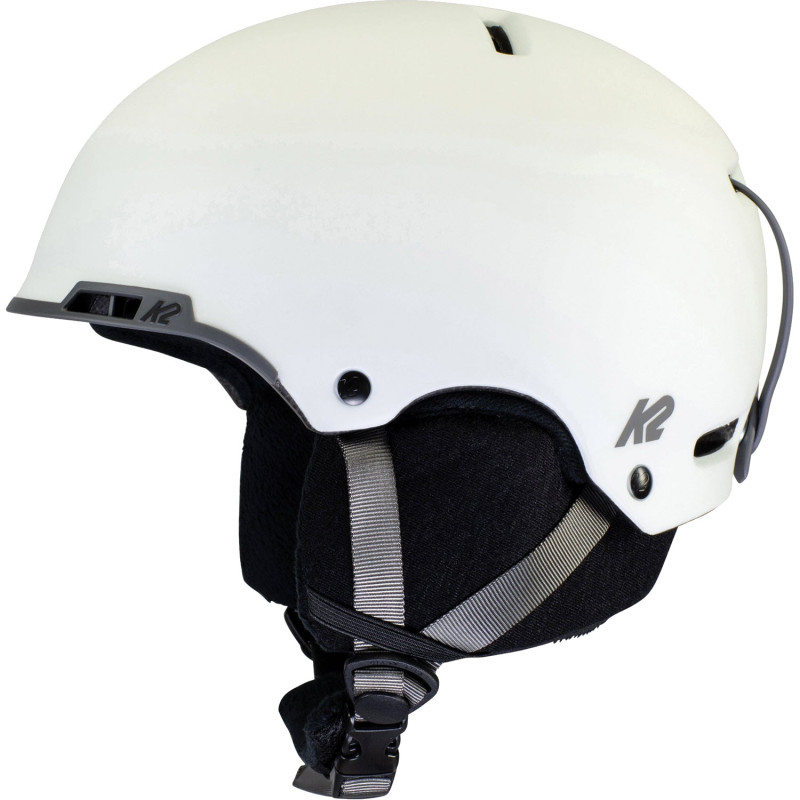 K2 MERIDIAN - Women's Ski/Snowboard Helmet - White Pearl
