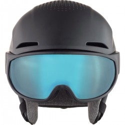 ALPINA ORO Mips® + Visor QV Quattroflex/Varioflex - Κράνος με μάσκα Ski/Snowboard - Black matt