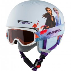 ALPINA Zupo Disney SET Helmet+goggle - Παιδικό Set Κράνος και Μάσκα- Frozen II matt