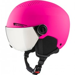 ALPINA Zupo Junior Hi-EPS + Visor Q-Lite- Παιδικό Κράνος με μάσκα Ski/Snowboard - Pink matt