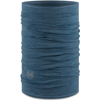 BUFF Merino Lightweight Neckwarmer - Solid Dusty Blue