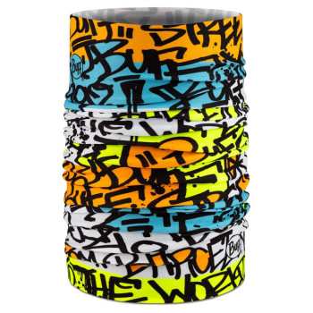 BUFF Original EcoStretch Neckwear Kids - Grafft 2.0 Multi