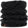 Buff Knitted & Polar Neck Warmer - Πλεκτό με Φλίς Κασκόλ/Λαιμός - Caryn Graphite