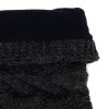 Buff Knitted & Polar Neck Warmer - Πλεκτό με Φλίς Κασκόλ/Λαιμός - Caryn Graphite