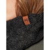 Buff Knitted & Polar Neck Warmer - Πλεκτό με Φλίς Κασκόλ/Λαιμός - Caryn Graphite