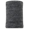 Buff Knitted & Polar Neck Warmer - Πλεκτό με Φλίς Κασκόλ/Λαιμός - Grey Heather