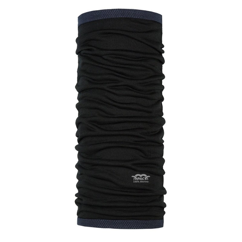 P.A.C. Merino Cell Wool Pro+ - Neckwear - Total Black