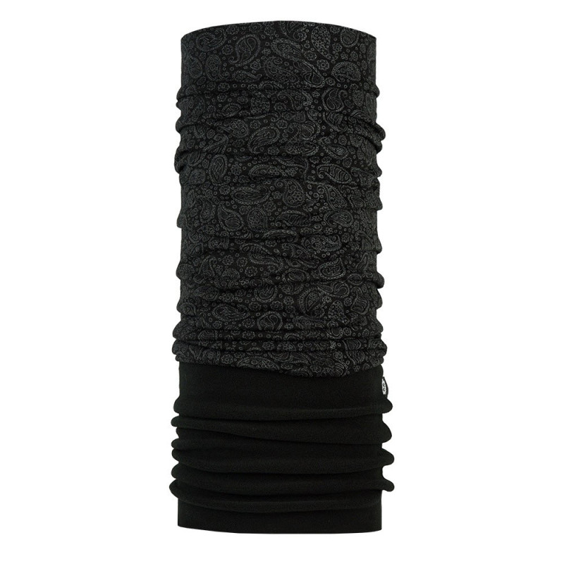 P.A.C. Merino Fleece - Merino Wool Neckwear - Paisley Black
