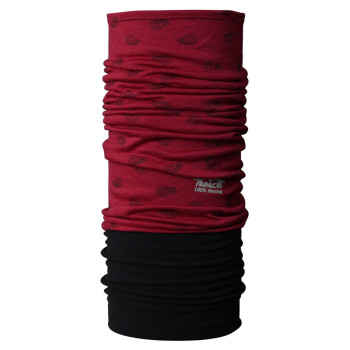 P.A.C. Merino Fleece - Merino Wool Neckwear - Paisley Plum