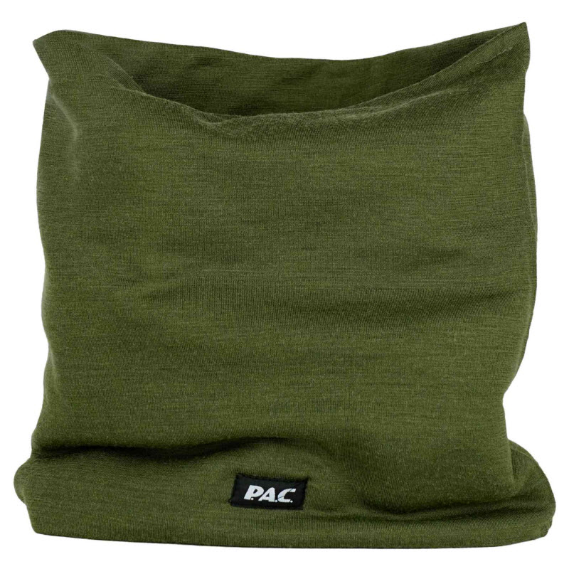 P.A.C. Merino Snood - 100% Wool (Merino) Tube scarf - Olive