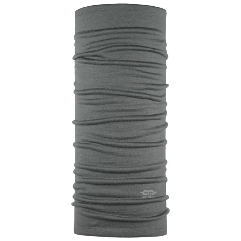 P.A.C. Merino Wool - 100% Wool (Merino) Neckwear - Grey