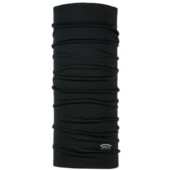 P.A.C. Merino Wool - 100% Wool (Merino) Neckwear - Total Black