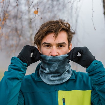 P.A.C. Neckwarmer Fleece - Black