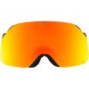 ALPINA Blackcomp Quattroflex-Lite - Ski/Snowboard Goggle - Black Yellow matt/Mirror red