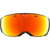 ALPINA ESTETICA Q-Lite Mirror - Ski/Snowboard goggle - Black mat/Red spherical