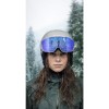 ALPINA Nendaz Q Quattroflex - Μάσκα Ski/Snowboard- Black Matt/Red Mirror