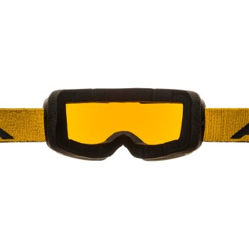 ALPINA Nendaz Quattroflex-Lite - Μάσκα Ski/Snowboard - Black Yellow matt /Red Mirror