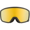 ALPINA  Scarabeo S Q-Lite Mirror - Ski/Snowboard Goggles - Black Yellow matt/Gold Cylindrical