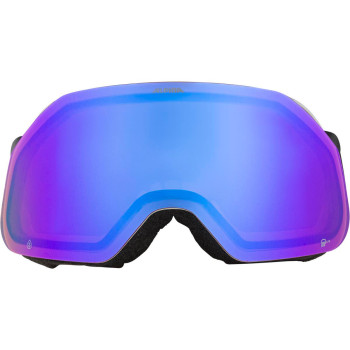ALPINA Blackcomp Quattroflex-Lite - Ski/Snowboard Goggle - Moongrey matt /Blue Mirror