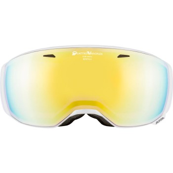 ALPINA ESTETICA QV Quattroflex/Varioflex - Μάσκα Ski/Snowboard - White /Gold spherical