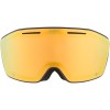 ALPINA Nendaz Q Quattroflex - Μάσκα Ski/Snowboard- Black Matt/Red Mirror