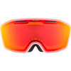 ALPINA Nendaz Q Quattroflex - Ski/Snowboard Goggles - Μichael Cina White matt/Mirror red