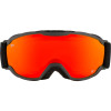 ALPINA PHEOS Junior Quattroflex-Lite Mirror - Kid's Ski/snowboard goggle - Black Yellow mat/Orange mirror