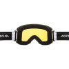 ALPINA Slope Quattroflex-Lite - Ski/Snowboard Goggle - White matt /Mirror Rose
