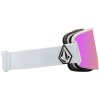 Volcom Garden Goggle + Extra φακός - Μάσκα Ski/Snowboard - Matt White/Pink Chrome