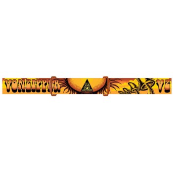 VonZipper Cleaver Goggle + (Bonus Lens) - Μάσκα Ski/Snowboard - Tiger tear Orange/Red orange